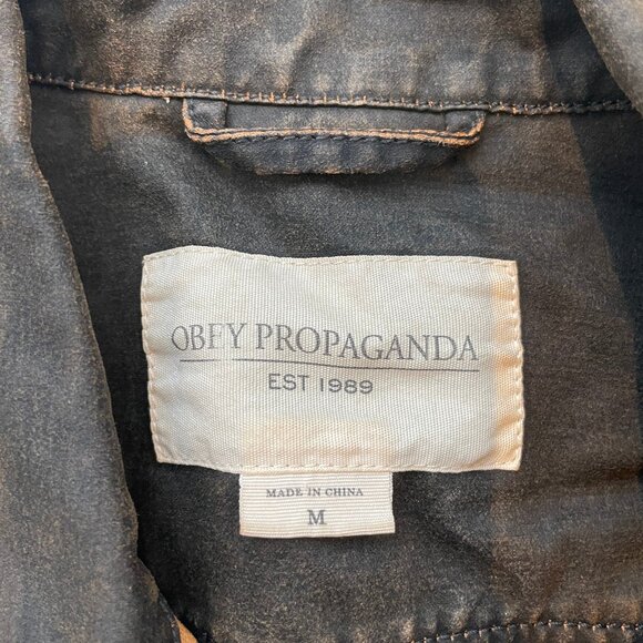OBEY denim vest military - Picture 5 of 6